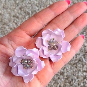 Flower earrings